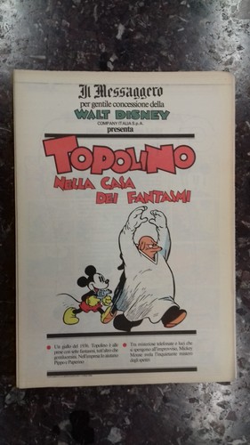 Topolino messaggero - messaggero,,